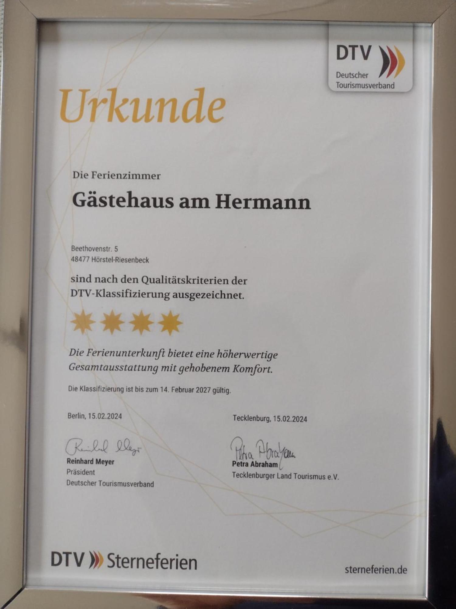 Gaestehaus Am Hermann Hörstel 외부 사진