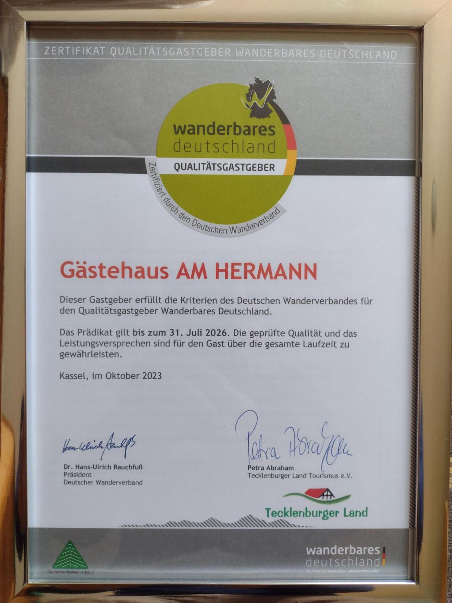 Gaestehaus Am Hermann Hörstel 외부 사진
