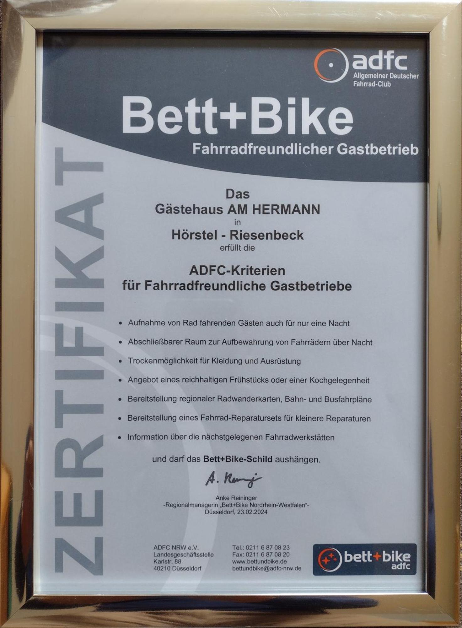 Gaestehaus Am Hermann Hörstel 외부 사진